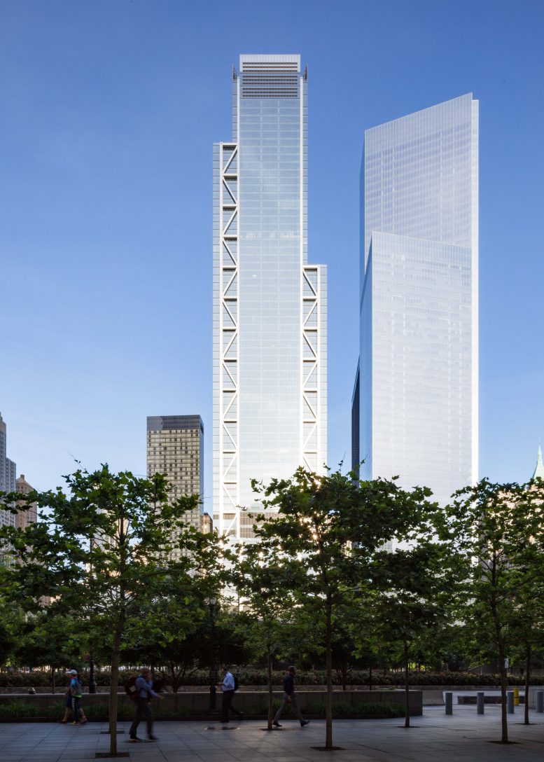 3 World Trade Center Opens as The Fourth Completed Building at the New WTC New York YIMBY