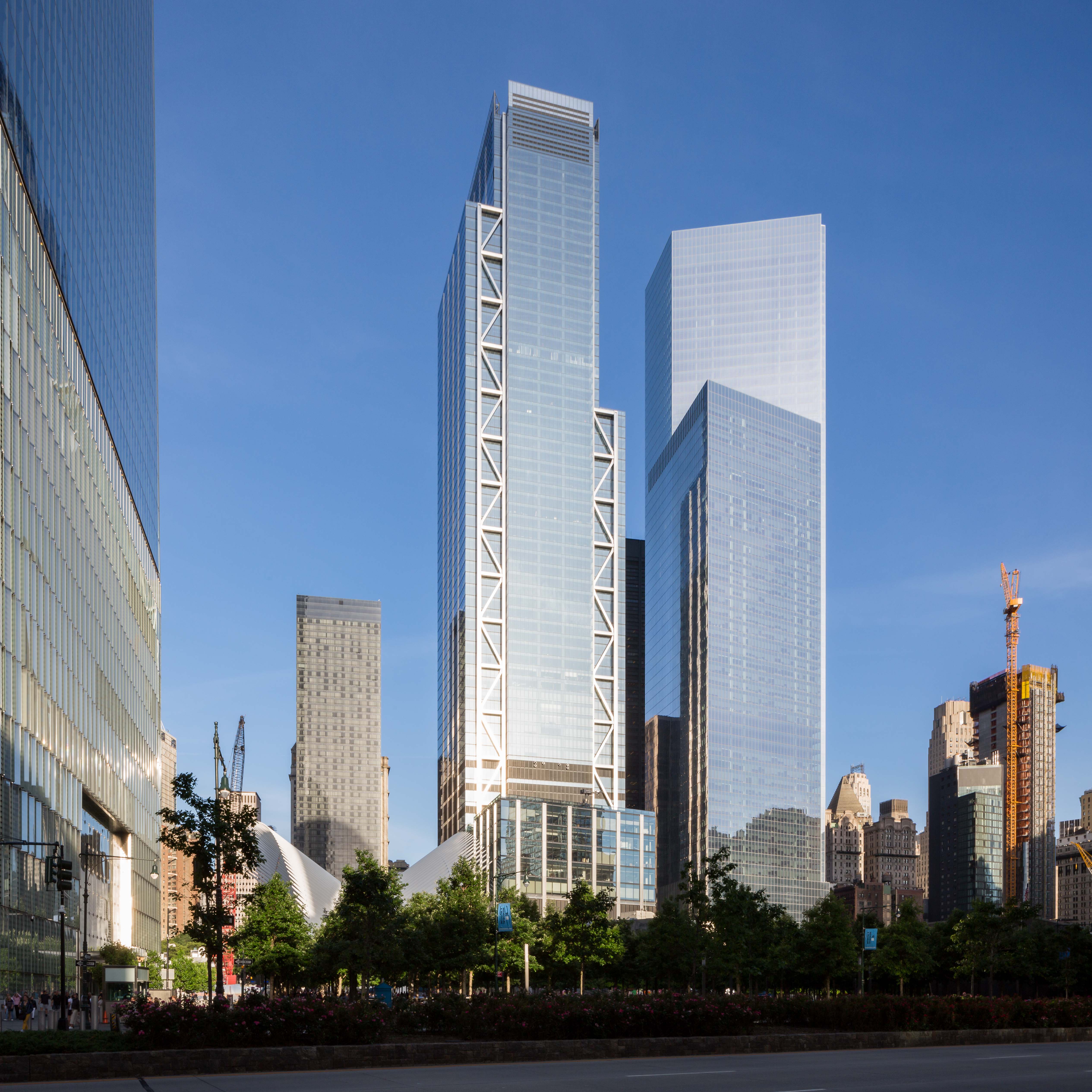 3 World Trade Center Opens As The Fourth Completed Building At The New 