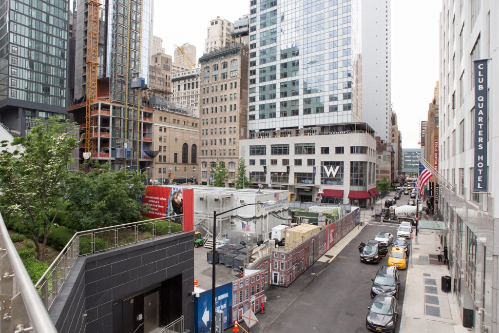 Existing site for Five World Trade Center