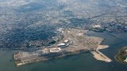 LaGuardia from the sky, taken July 12th, image by Andrew Campbell Nelson