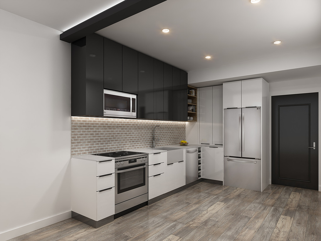 158 Nostrand - Residential Kitchen - New York YIMBY
