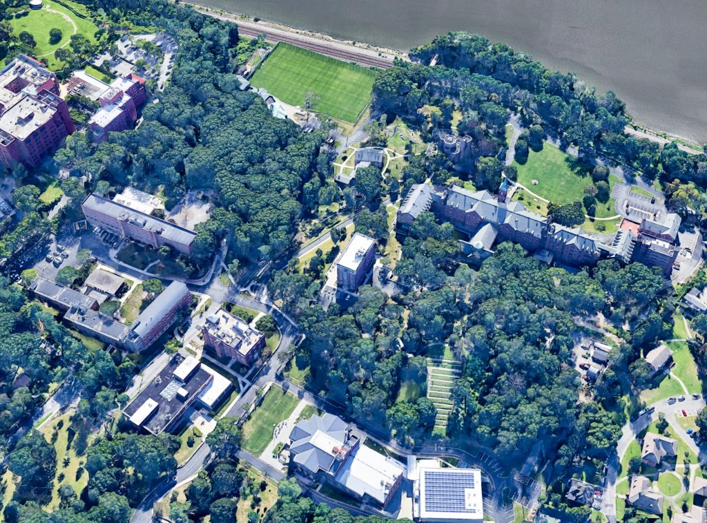 College of Mount Saint Vincent campus, via Google Maps