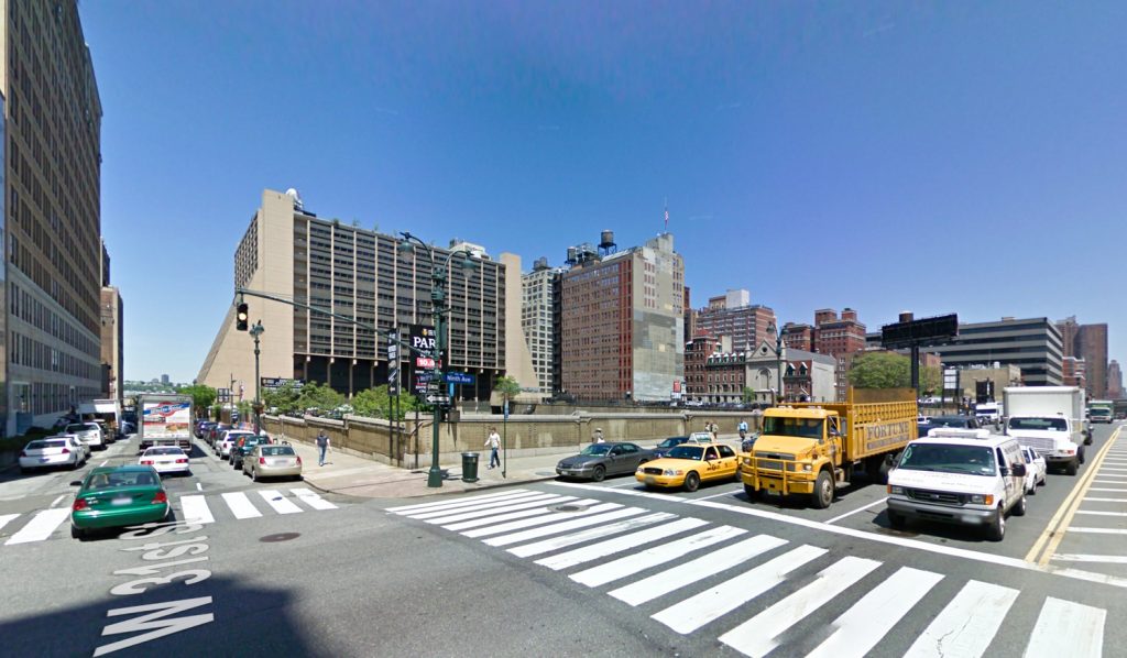 Manhattan West site in 2009, via Google Maps