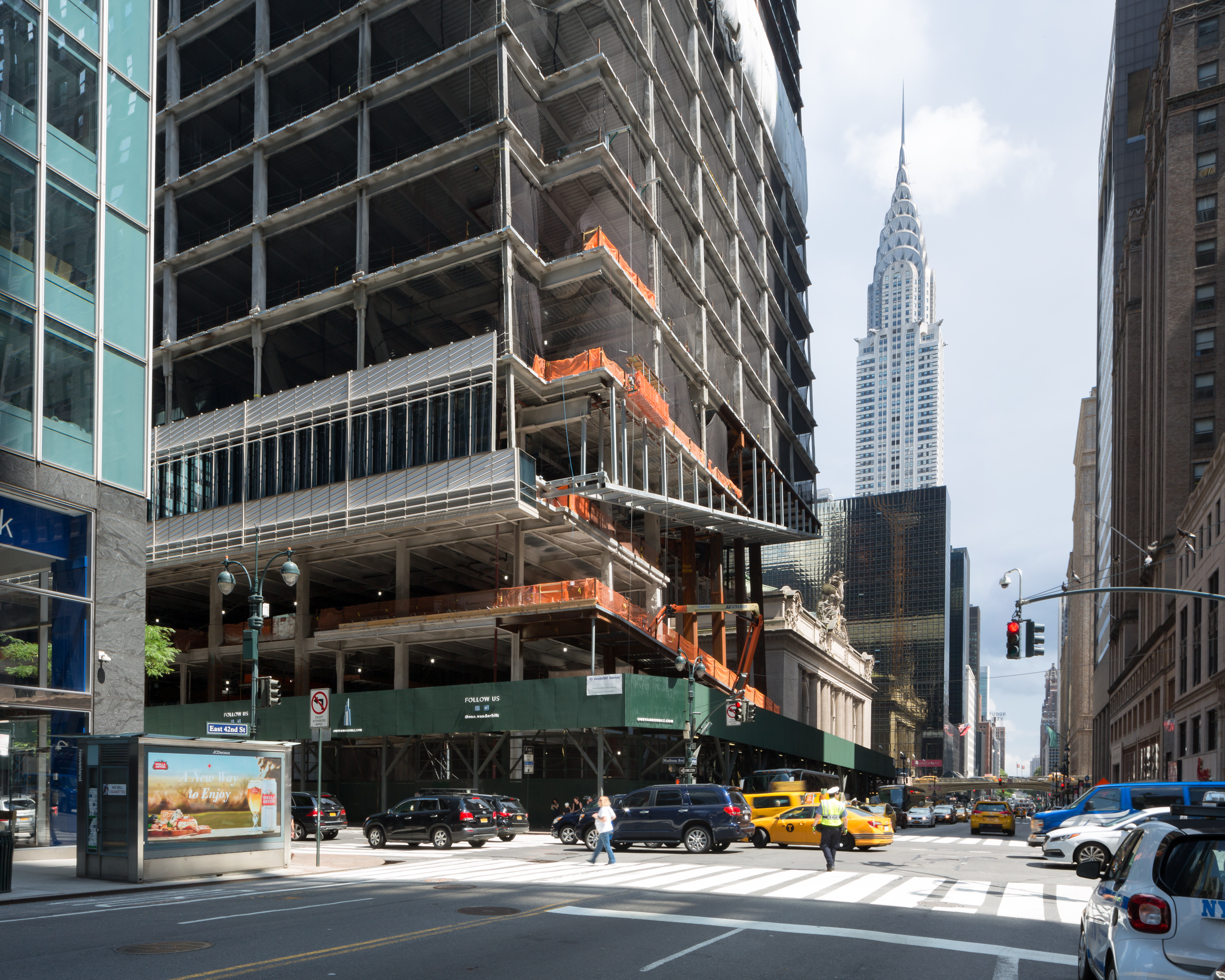 One Vanderbilt's Terracotta Facade Installation Begins as Superstructure  Passes Halfway Point in Midtown Manhattan - New York YIMBY