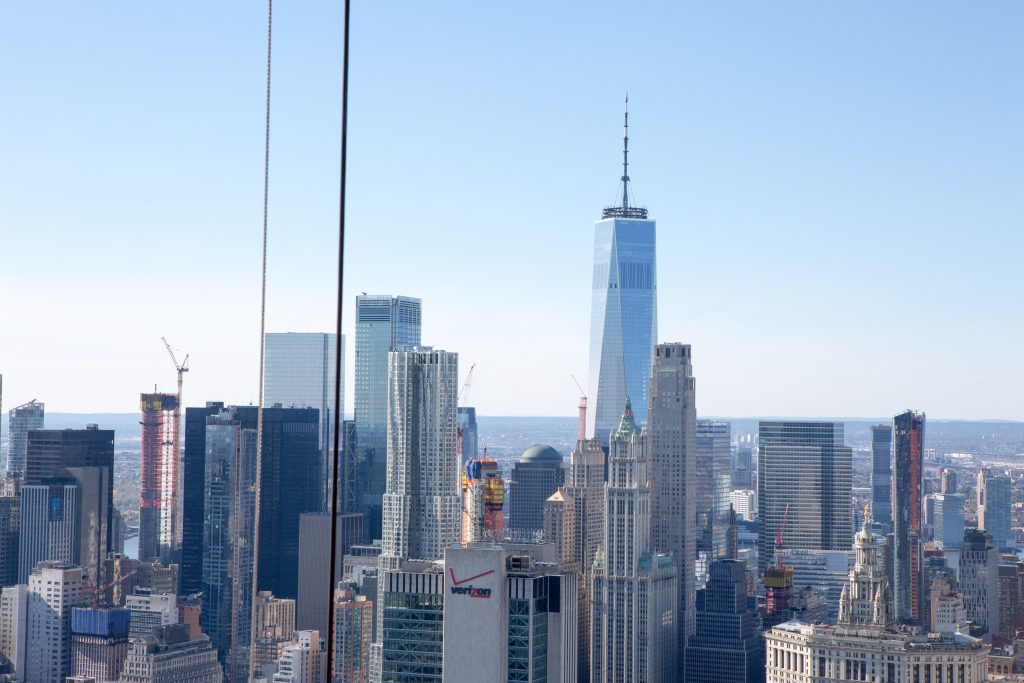 1 World Trade Center from 1 Manhattan Square, image by Andrew Campbell Nelson