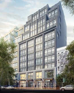335 West 35th Street, rendering by Issac and Stern Architects