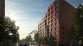 Rendering of Victory Plaza at 11 West 118th Street - Aufgang Architects