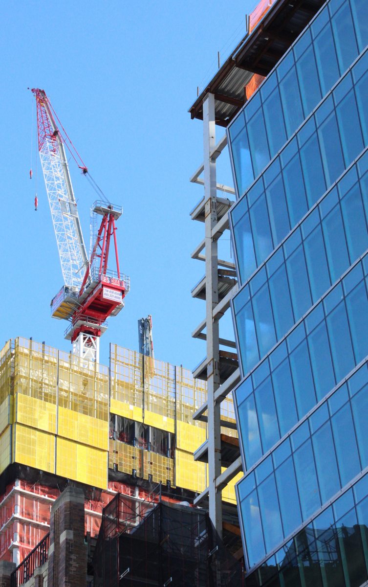 Exterior Curtain Wall of The Wheeler Progresses at 181 Livingston ...