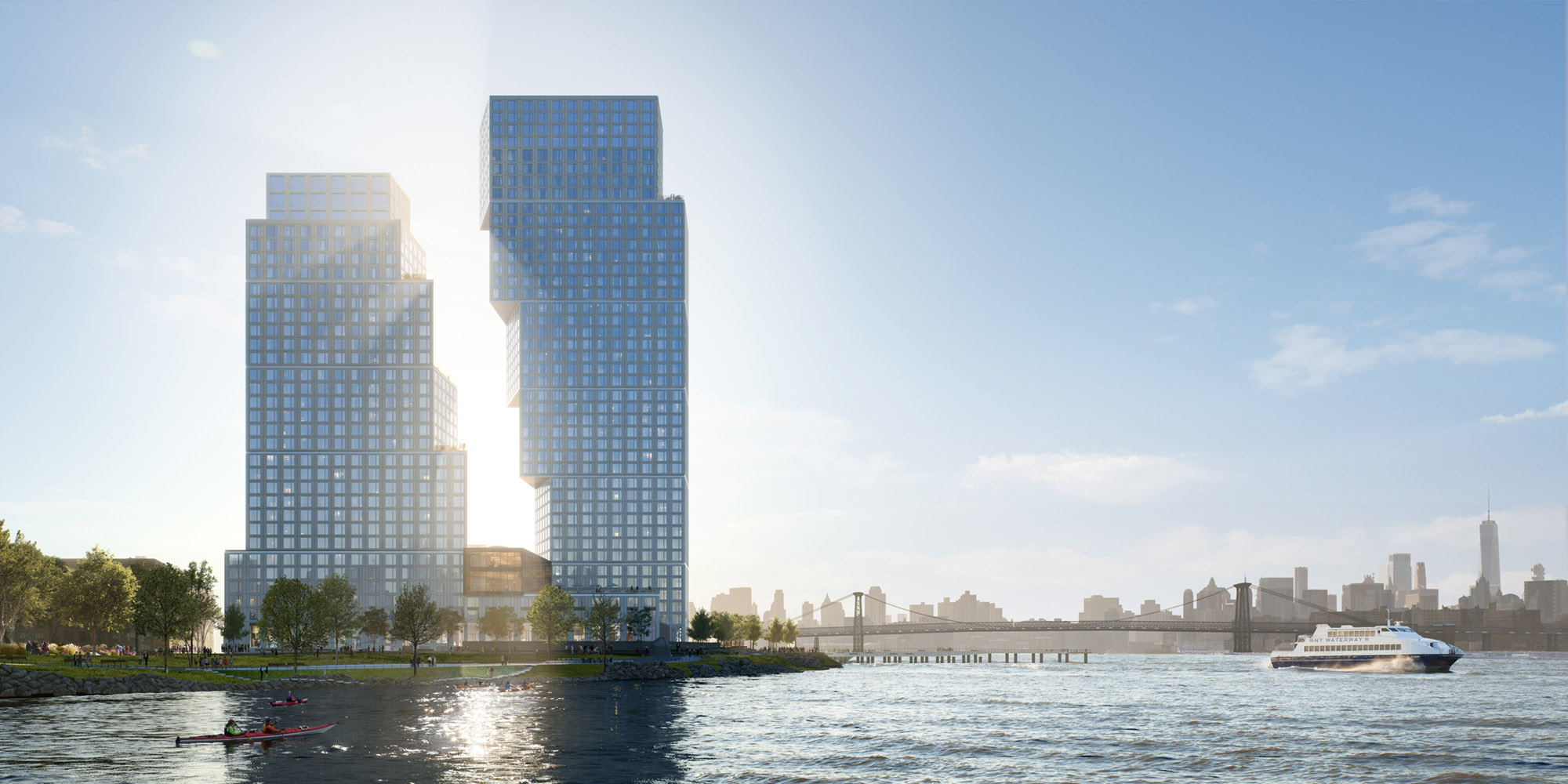 Two Tower Greenpoint Landing Project Begins Ascent At 221 West