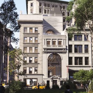 Rendering of Porcelanosa Flagship at 202-204 Fifth Avenue - CetraRuddy Architects