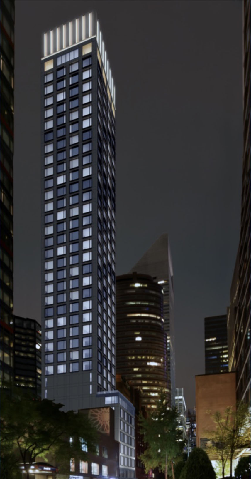 Rendering of 232 East 54th Street - Ismael Leyva Architects