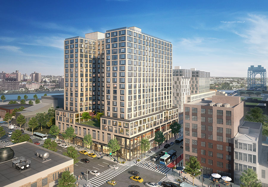 Rendering of One East Harlem - S9 Architecture