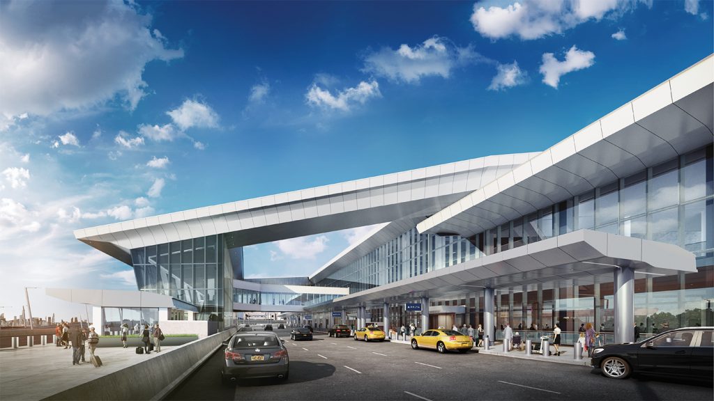 LGA Delta Terminal, Rendering courtesy of Governor Cuomo's Office