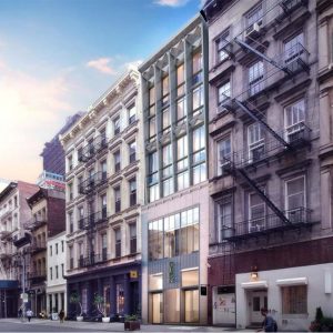 Rendering of 85 Franklin Street - studio MDA