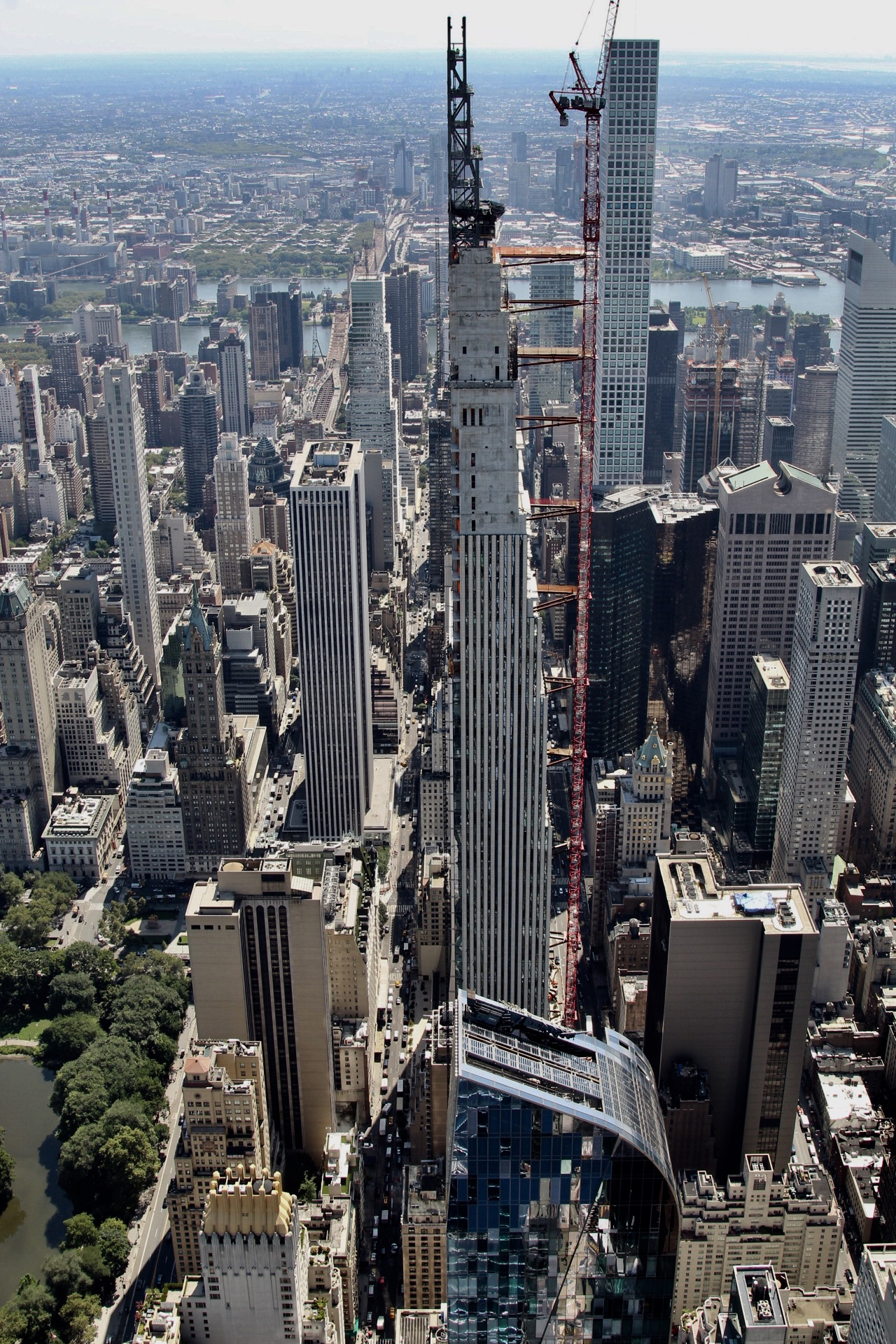 Central Park Tower Officially Tops Out 1,550 Feet Above Midtown