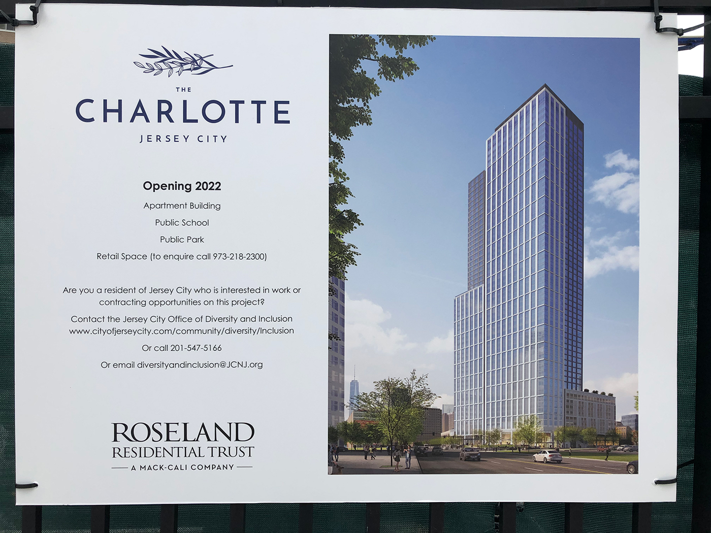 New Rendering Posted For The Charlotte At 25 Columbus Drive In