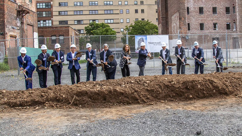 One Archer Avenue ground breaking ceremony - Shorewood Real Estate Group