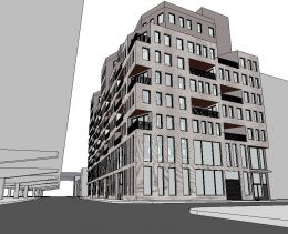 Preliminary renderings of 58 Vanderbilt Avenue (Photo: J Frankl Associates)