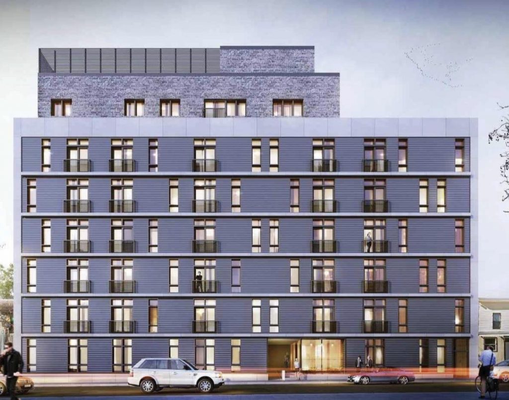 Rendering of 1663 East New York Ave - Frank J. Quatela Architect