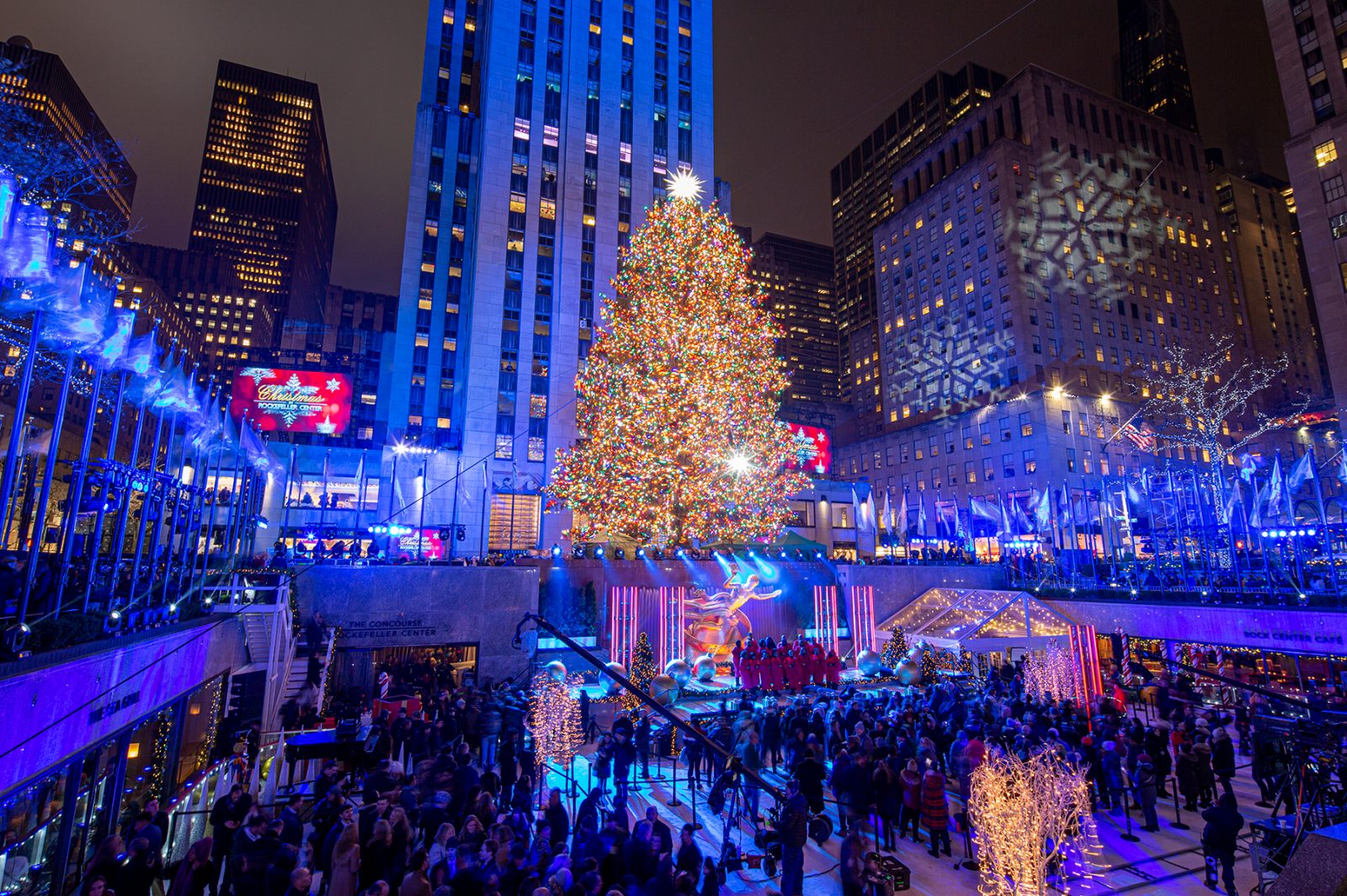 YIMBY Captures the 87th Annual Tree Lighting at Rockefeller Center