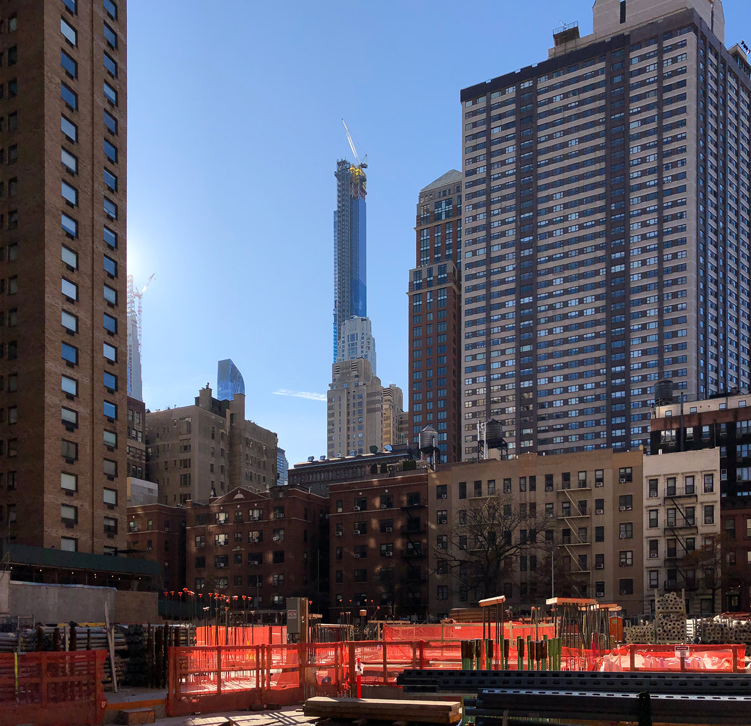 Construction On Extell S 50 West 66th Street May Restart Soon On Manhattan S Upper West Side New York Yimby