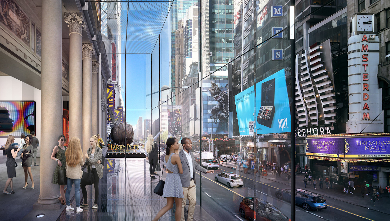Permits Filed For 215 West 42nd Street In Times Square, Manhattan New