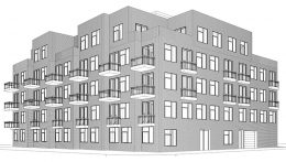Preliminary rendering of 508 Graham Avenue - CW Realty Management