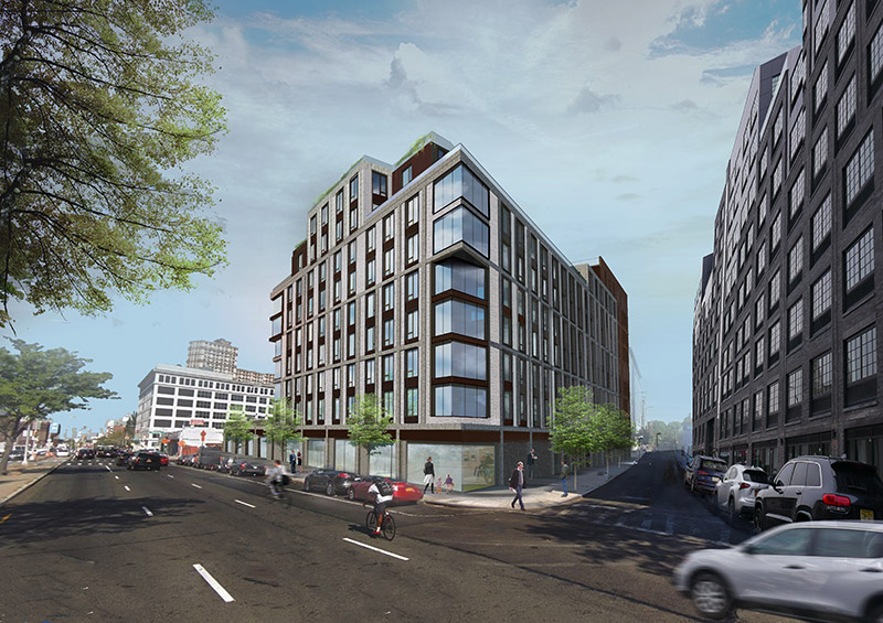 Rendering of 540 Waverly Avenue - Kutnicki Bernstein Architects