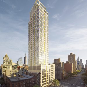 Rendering of VU at 368 Third Avenue - Unmarked Studio