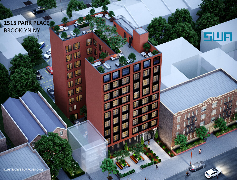 Rendering of 1515 Park Place - S. Wieder Architect