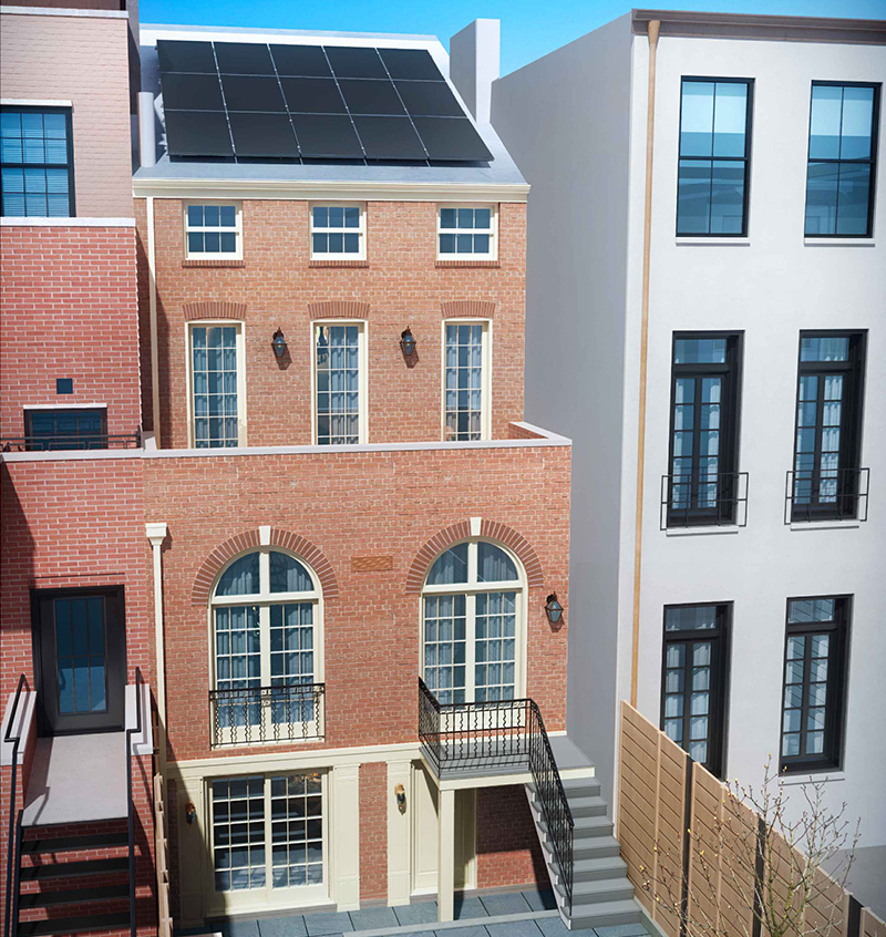 Rendering of 16 Leroy Street - Chan Ascher Architecture
