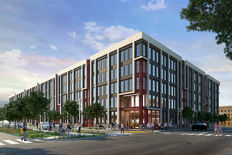 Rendering of 295J in Jersey City - courtesy of Ironstate Development Company & BKSK Architects