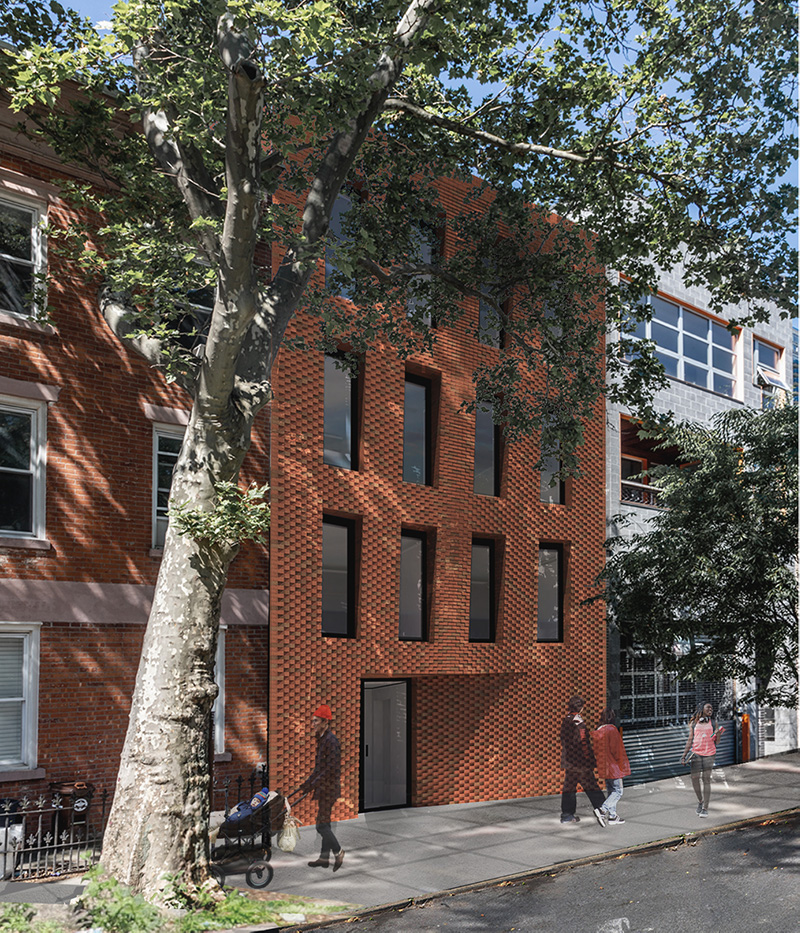 Rendering of 76 North 8th Street - Pliskin Architecture