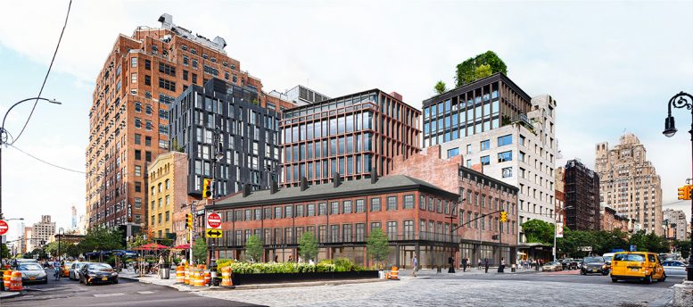 Updated rendering of proposed property at 14th Street and Ninth Avenue - BKSK Architects