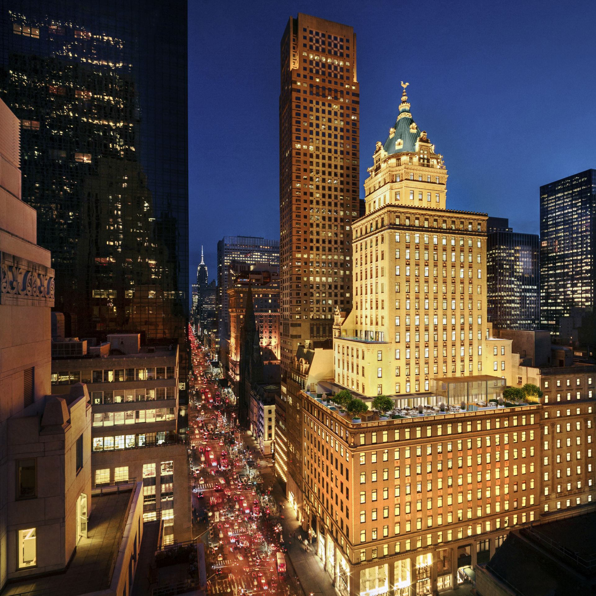Work Continues on Crown Building's Conversion Into Aman New York