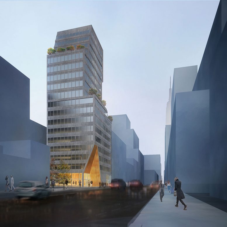 Exterior renderings of the SynaCondo - Ryan McLaughlin; Studio St Architects