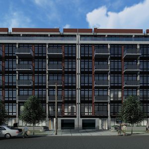 Rendering of 37-24 30th Street and 37-28 30th Street - COSTA Architecture & Engineering