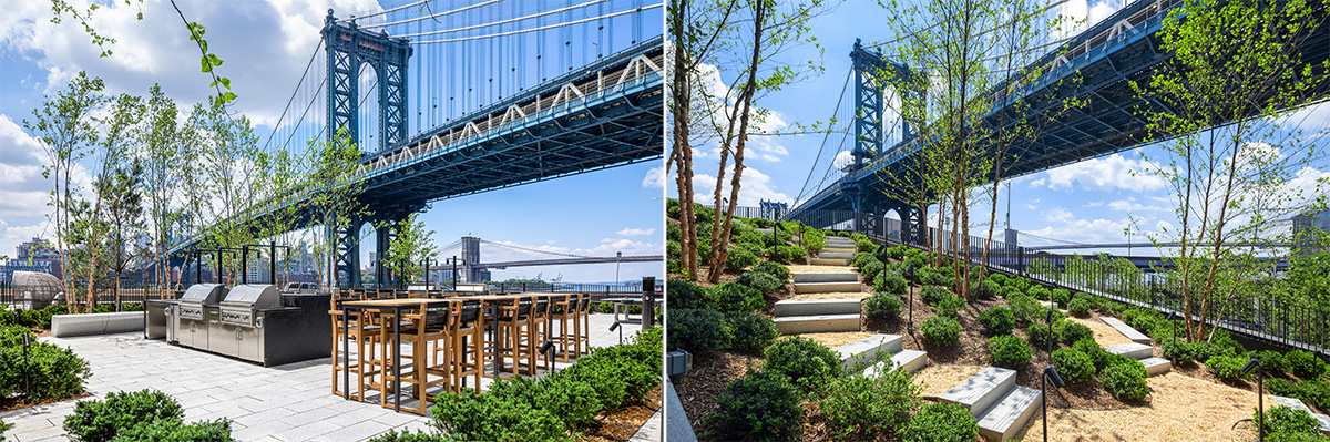 Extell Reveals New York City’s Largest Private Outdoor Garden at One Manhattan Square in Two