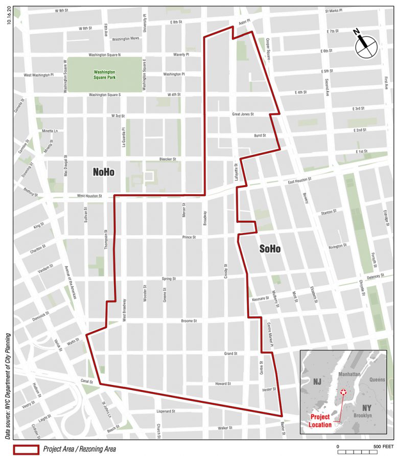 Proposed zoning in SoHo and NoHo, Manhattan - NYC Department of City Planning
