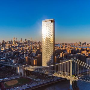 Rendering of One Manhattan Square - Courtesy of Evan Joseph