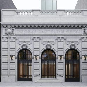 Rendering of 11th street elevation - 538-540 East 11th Street (Murdock Solon Architects)