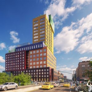 Updated rendering of Radio Tower & Hotel - MVRDV