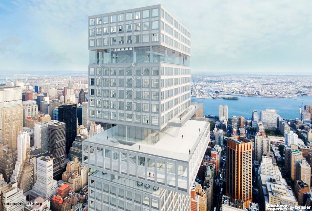 Renderings and New Details Revealed for Macklowe's Tower Fifth, in ...