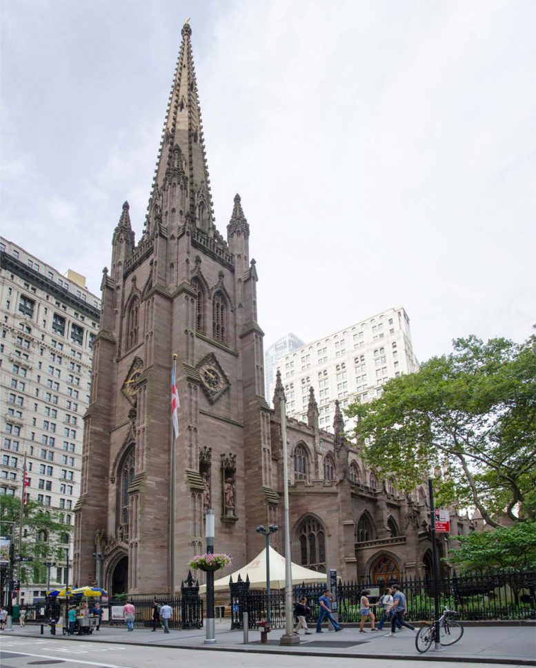 Existing conditions at Trinity Church - Murphy Burnham & Buttrick Architects