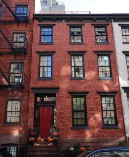 Existing townhouse at 224 West 10th Street - DCP Architecture