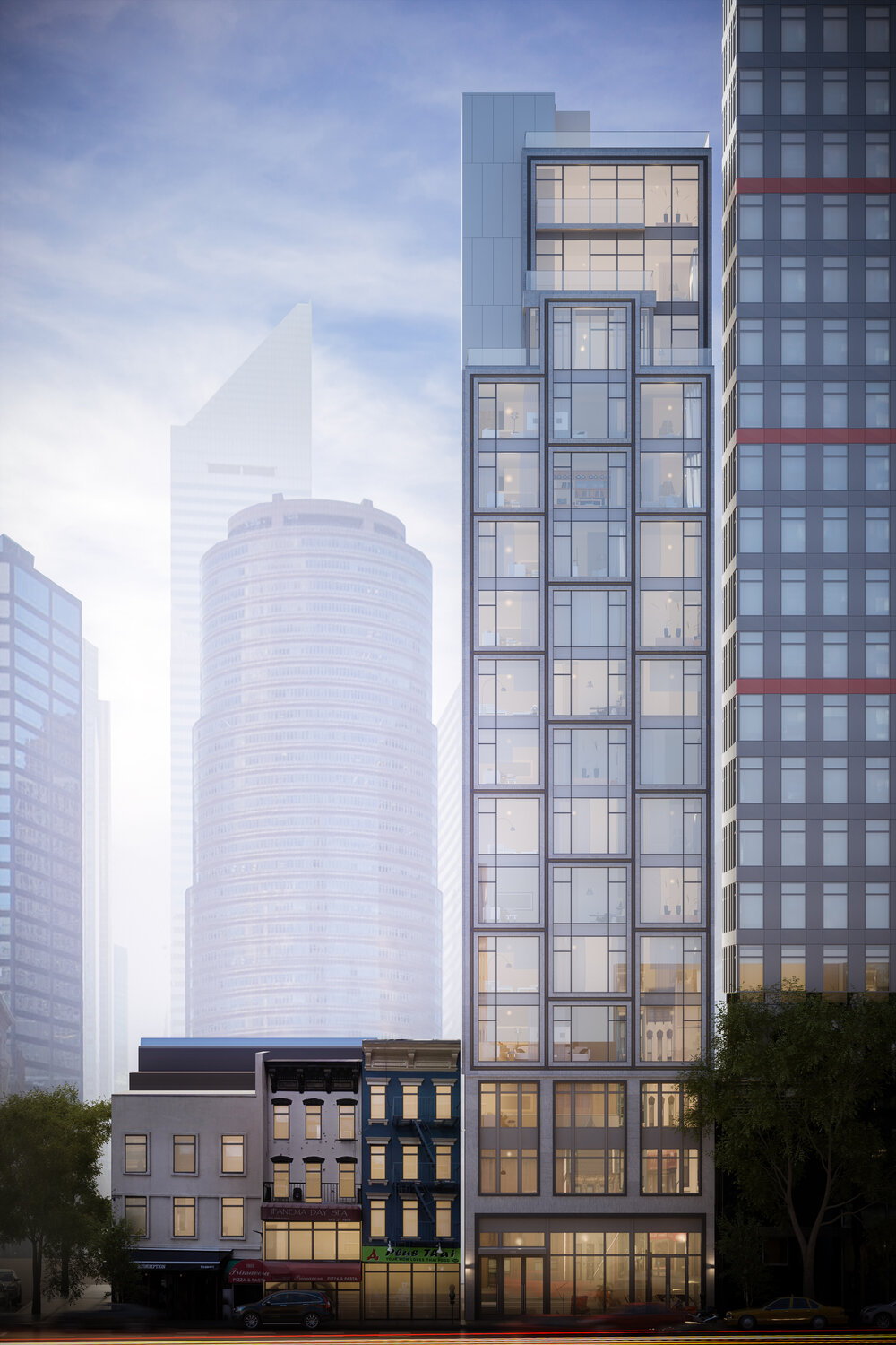 Rendering of 1009 Second Avenue - Issac & Stern Architects