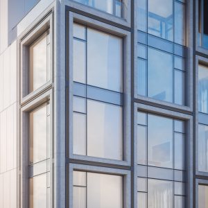 Rendeing of 1009 Second Avenue facade - Issac & Stern Architects