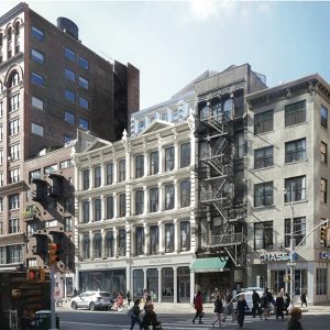 Revised rendering of 827-831 Broadway - DXA Studio