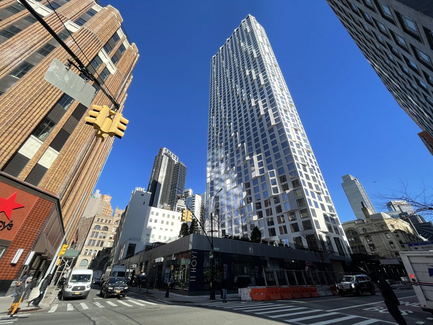 11 Hoyt Street's Exterior Reaches Completion in Downtown Brooklyn - New ...