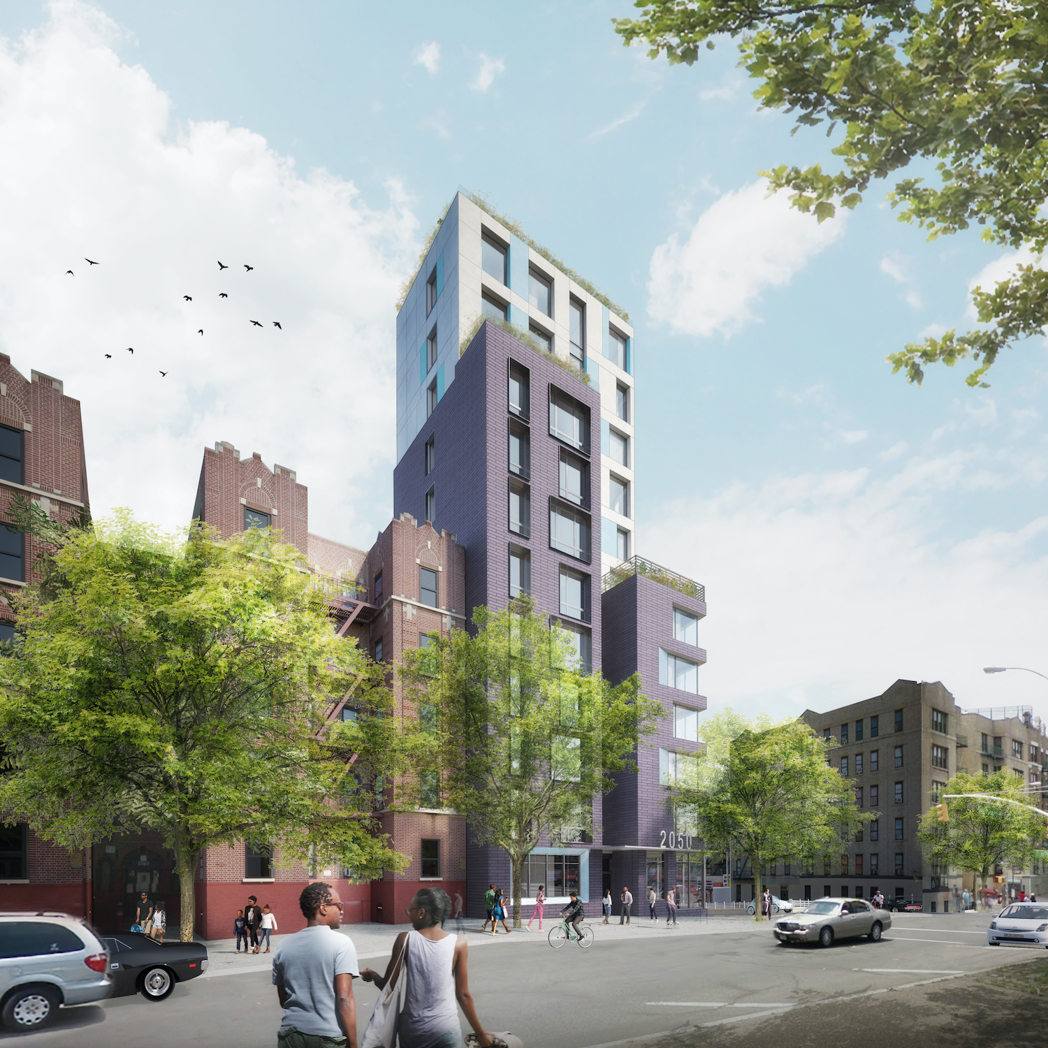 2050 Grand Concourse. Rendering by Nightnurse Images.